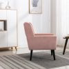 Modern Soft Velvet Material Ergonomics Accent Chair