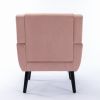 Modern Soft Velvet Material Ergonomics Accent Chair