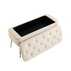 COOLMORE Storage Ottoman,Bedroom End Bench,