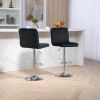 COOLMORE Bar Stools with Back and Footrest Counter Height Dining Chair