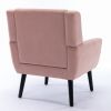 Modern Soft Velvet Material Ergonomics Accent Chair