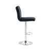 COOLMORE Bar Stools with Back and Footrest Counter Height Dining Chair