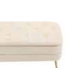 COOLMORE Storage Ottoman,Bedroom End Bench,