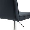 COOLMORE Bar Stools with Back and Footrest Counter Height Dining Chair