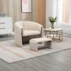 COOLMORE Accent Chair with Ottoman,