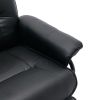 Faux Leather Manual Recliner,Adjustable