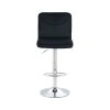 COOLMORE Bar Stools with Back and Footrest Counter Height Dining Chair