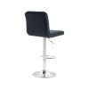 COOLMORE Bar Stools with Back and Footrest Counter Height Dining Chair