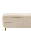 COOLMORE Storage Ottoman,Bedroom End Bench,